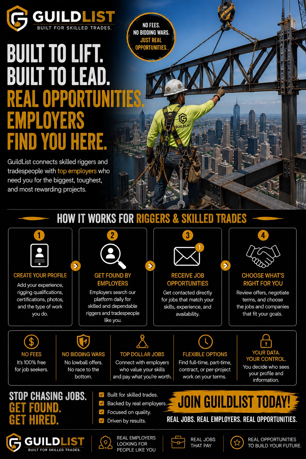 Built to Build. Built to Lead. Real opportunities for skilled trades.